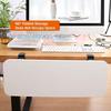 65–80 cm Extra-Wide Wooden Keyboard Tray, 90° Folding, Clamp-On Desk Mount view 3