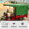SANBENGZI Electric Tricycle Canvas Canopy for Adults, Easy Entry and Exit, Rain-, Sun-, and Wind-Resistant Cover (120 x 85 cm / 47 x 33 in) view 3