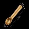 SLEDEZ Aluminum Ice Cream Scoop, Nonstick-Coated view 4