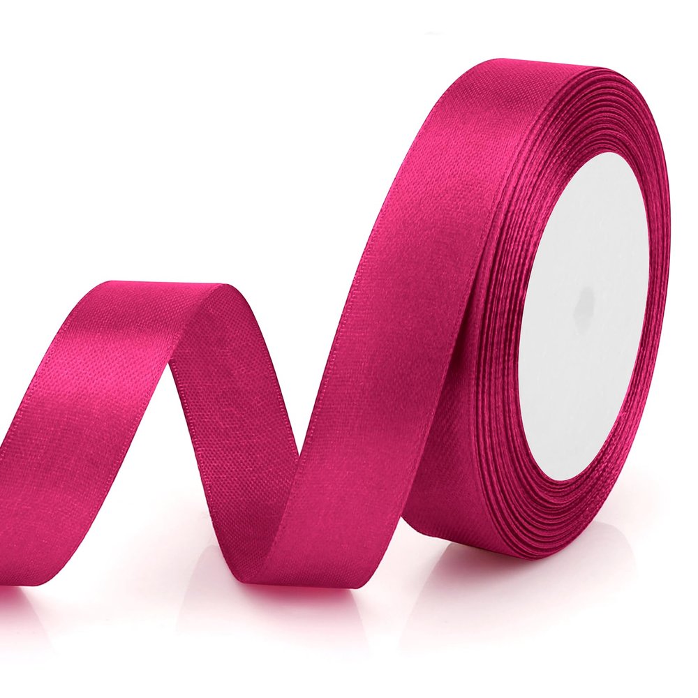 Pink Satin Ribbon, 20 mm x 23 m