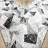 rugsx Modern Runner TULS 51211, Geometric, Anthracite, 90 x 830 cm view 4