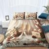 XCQHZYQ 3-Piece Microfiber Bedding Set, 155 x 220 cm view 3