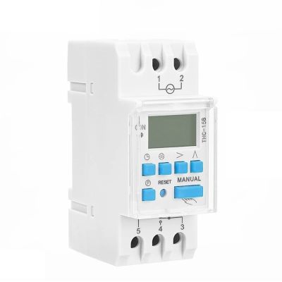 THC Astronomical Timer Switch with LCD Display, 16A/20A/30A, 220V (THC-15B-AC220V)