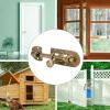 Vintage Brass Sliding Bolt Latch view 3