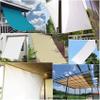 Square Sun Shade Sail 6 x 6.5 m, Black, Waterproof, UV Protection, with Eyelets and Ropes view 2