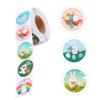 STOBOK 2-Roll Easter Bunny Stickers view 2