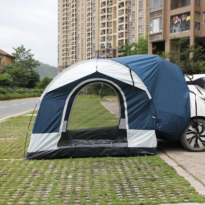 Car Rear Hatch Tent with Sunshade for SUVs
