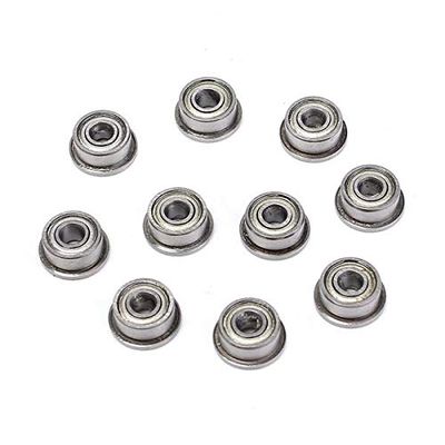 10pcs F693ZZ 3mm x 8mm x 4mm Double-Shielded Flanged Ball Bearings