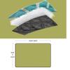 Boho Picnic Blanket, Waterproof and Foldable, 150 x 150 cm, Color 8 view 3