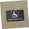 HOODANCOS 20-Piece Black Aluminum Blank Name Badge Plates with Smooth, Durable Surface view 3