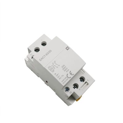 DSZUJTYROP 2-Pole Modular AC Contactor, 32–63 A, 220/230 V, 50/60 Hz, DIN Rail