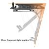 THEGA Hidden Folding TV Lift, Motorized Ceiling Mount, 0–85° Downward Tilting view 4