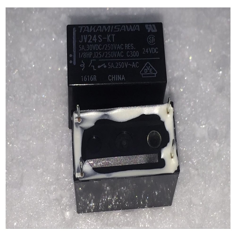 CAAUYXZW 10-Piece Lot JV24S-KT 24 V/5A 4-Pin Relays