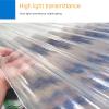 Clear Corrugated Roofing Panels, 2 mm FRP Daylight Sheets, Weatherproof/UV-Resistant, 0.9 x 1.2 m, 4-Pack view 4