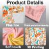 Hixingo Solid Color Plush Microfiber Fleece Blanket, Soft Sofa Throw, Green, 200 x 230 cm view 3
