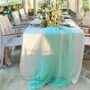 ROCKPOEM Wedding Arch Draping Chiffon Fabric, 10 m view 3