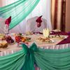 ROCKPOEM Wedding Arch Draping Chiffon Fabric, 10 m view 4