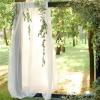 ROCKPOEM Chiffon Wedding Arch Curtain, 70 x 550 cm view 3