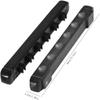 SPUZZO Wooden Pool Cue Rack, 6-Hole Wall-Mounted Display Rack, for Family, Club, or Billiard Room (Color: B) view 3