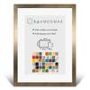 Morena MDF Frame for 28 x 44 cm Picture, Bronze Finish, with Acrylic Glass view 1