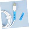 HOMSFOU Flexible Silicone Cable Protectors, Anti-Kink, for Charging Cables, 30 Pack view 3