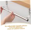 Stainless Steel Towel Holders, 2-Pack, Silver view 4