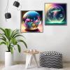 5D Full Drill Diamond Painting Set, 4-Pack, Square Jellyfish Designs, 25 x 25 cm view 4