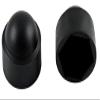 Hexagonal Protective Caps for M36 Bolts, 55 mm Wrench Size, Black PE Plastic view 1