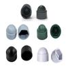 Hexagonal Protective Caps for M36 Bolts, 55 mm Wrench Size, Black PE Plastic view 3