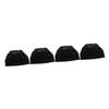 FRCOLOR 4-Piece Breathable Nylon Wig Caps for Natural Hairstyles and Daily Use view 1