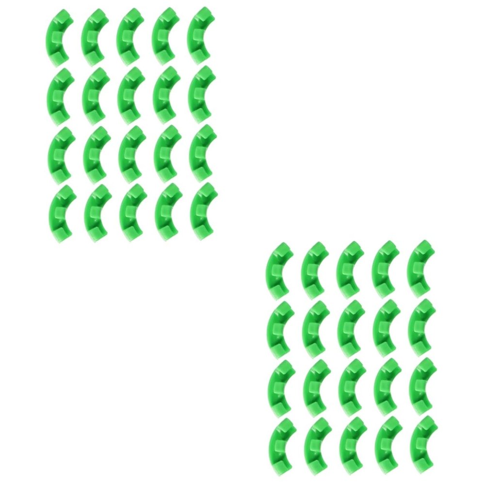 BESPORTBLE 40-Piece Plant Bending Clips for Gardening, Reusable Plant Support Clips for Fruit Trees and Herbs