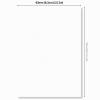 Punkcards Artist Trading Cards (ATCs), 50-Pack, 350 g/m² Uncoated White Cardstock, 63 x 89 mm view 2