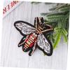 DIY Bead-Embroidered Bee Patches, 10 Pieces view 2
