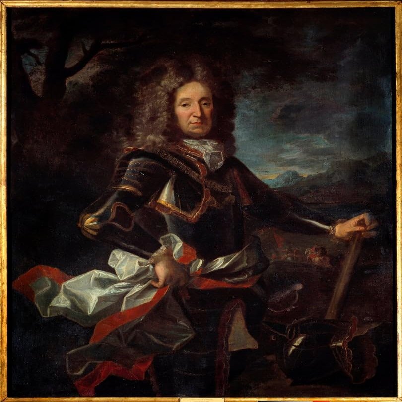 YUYAO Celebrated Wall Art Poster – Portrait of Charles Henry de Lorraine of Vaudémont, Son of Charles Eve, by Jean Ranc, 60 x 90 cm