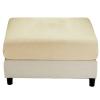 Miecoae Stretch Velvet Jacquard Ottoman Cover, #4, 59–69 in view 1