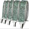 Self-Adhesive Crystal Rhinestone Trim, Dark Green, 14 Rows (30 mm) view 1