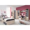 Lomadox Corner Wardrobe, 90 cm, Oak/Anthracite view 3