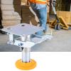 FLEXMAN Floor Lock, 100 kg Capacity, Manganese Steel, TPU Pad, 4 Mounting Holes, for 4- to 5-Inch Casters (X-75-32-3) view 3