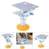 FLEXMAN Floor Lock, 100 kg Capacity, Manganese Steel, TPU Pad, 4 Mounting Holes, for 4- to 5-Inch Casters (X-75-32-3) view 4
