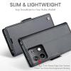 FERLAN Wallet Case for Xiaomi Redmi Note 13 5G with 2 Tempered Glass Protectors, Premium PU Leather, RFID Blocking, Card Slots, Black view 2