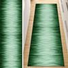 QQrunner Dark Green Kitchen Runner Rug, Washable, 80 x 700 cm view 1