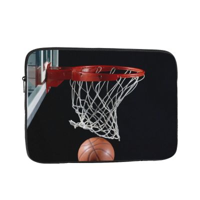 Basketball Laptop Sleeve for 10-Inch Laptops, Shock-Resistant Oxford Fabric