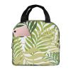 LaVami Tropical Exotic Palm Leaves Insulated Lunch Bag view 1