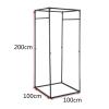 ROEDAX Square Portable Fitting Room Booth view 2