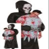 FIESTAS GUIRCA | Adult Grim Reaper Costume - Inflatable - Size L view 1