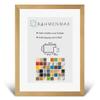 Morena MDF Picture Frame 25 x 34 cm, Brushed Gold, with Acrylic Glass view 1