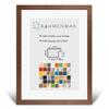 Morena MDF Picture Frame 31 x 46 cm, Dark Walnut, Acrylic Glass view 1