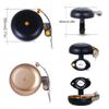 Retro Mountain Bike Handlebar Bell, 15–24 mm, Black view 4