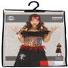 FIESTAS GUIRCA Voodoo Priestess Halloween Costume for Women, S (34–36), Black/Red/Multicolor view 4