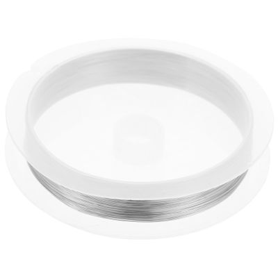 0.2 mm Silver Copper Wire for Nail Art and Jewelry, 22 m